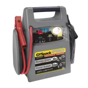 Thiết bị hỗ trợ khởi động đề 12/1100A (PIN), model: GYSPACK PRO, code: 026155, dòng đề: 600-1100A, điện áp 12V